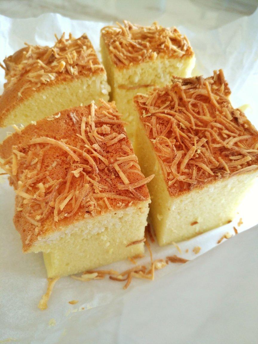 棉花口感的无油椰浆蛋糕<Coconut-milk Cake>