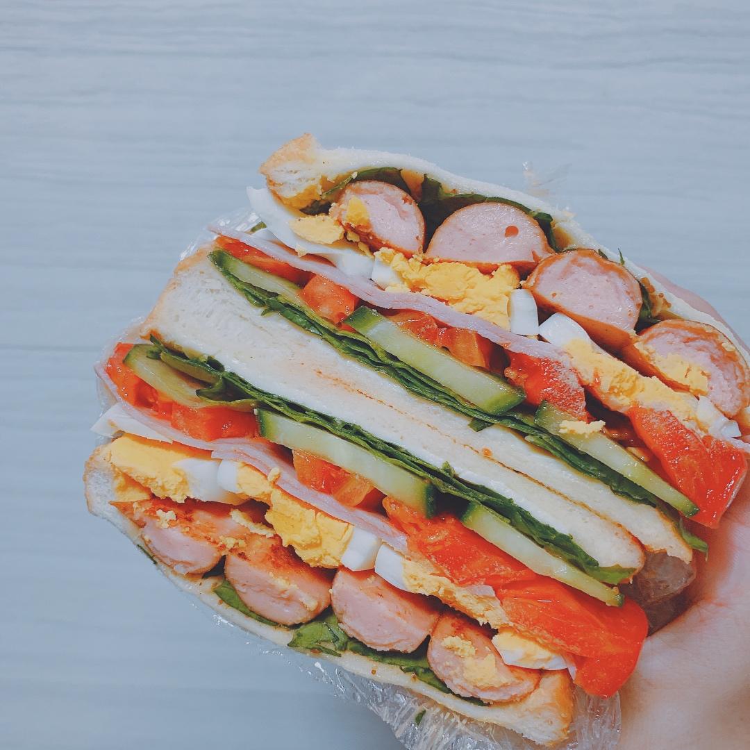 营养一网打尽，美好一天从三明治🥪开始