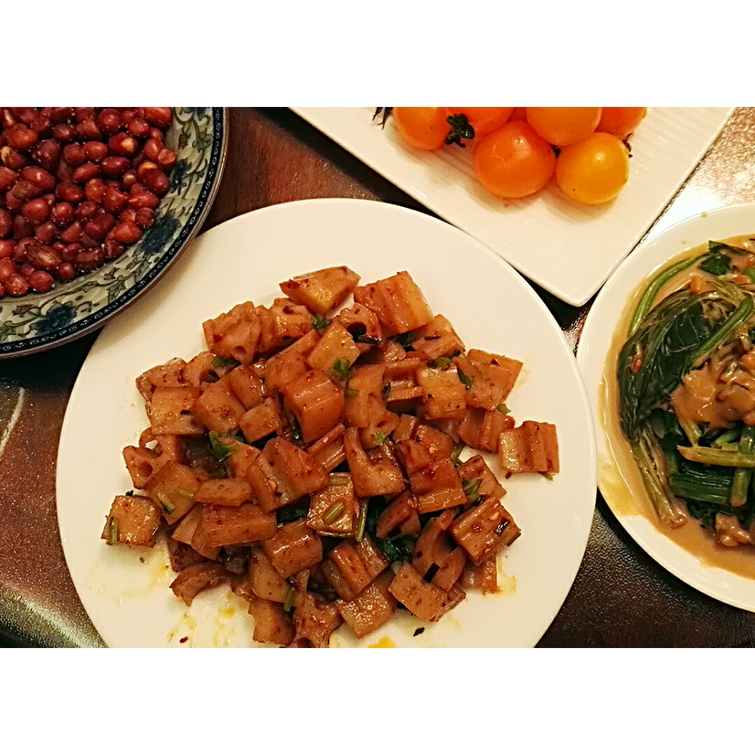 酸辣藕丁