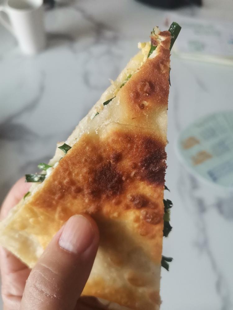 脆脆的韭菜饼