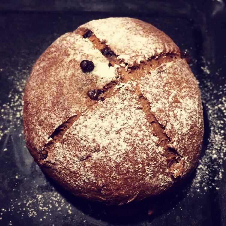 香蕉巧克力软欧