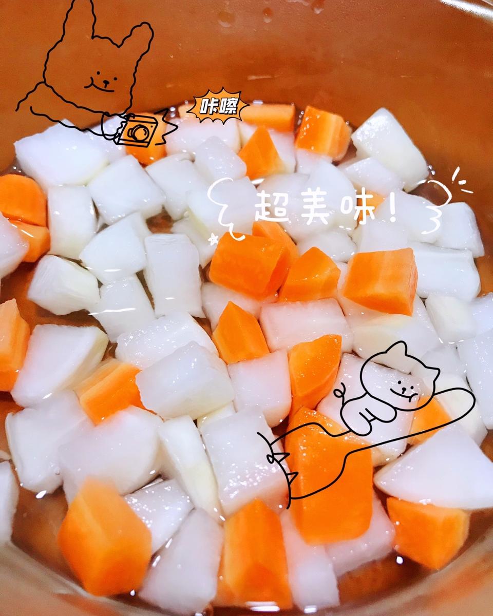 脆爽萝卜丁（开胃小菜）