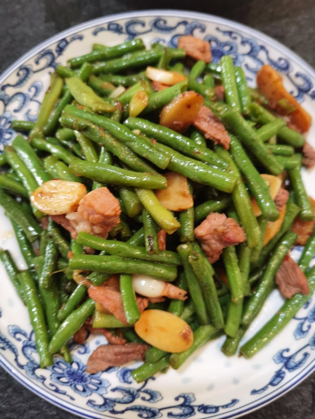 豇豆角炒肉