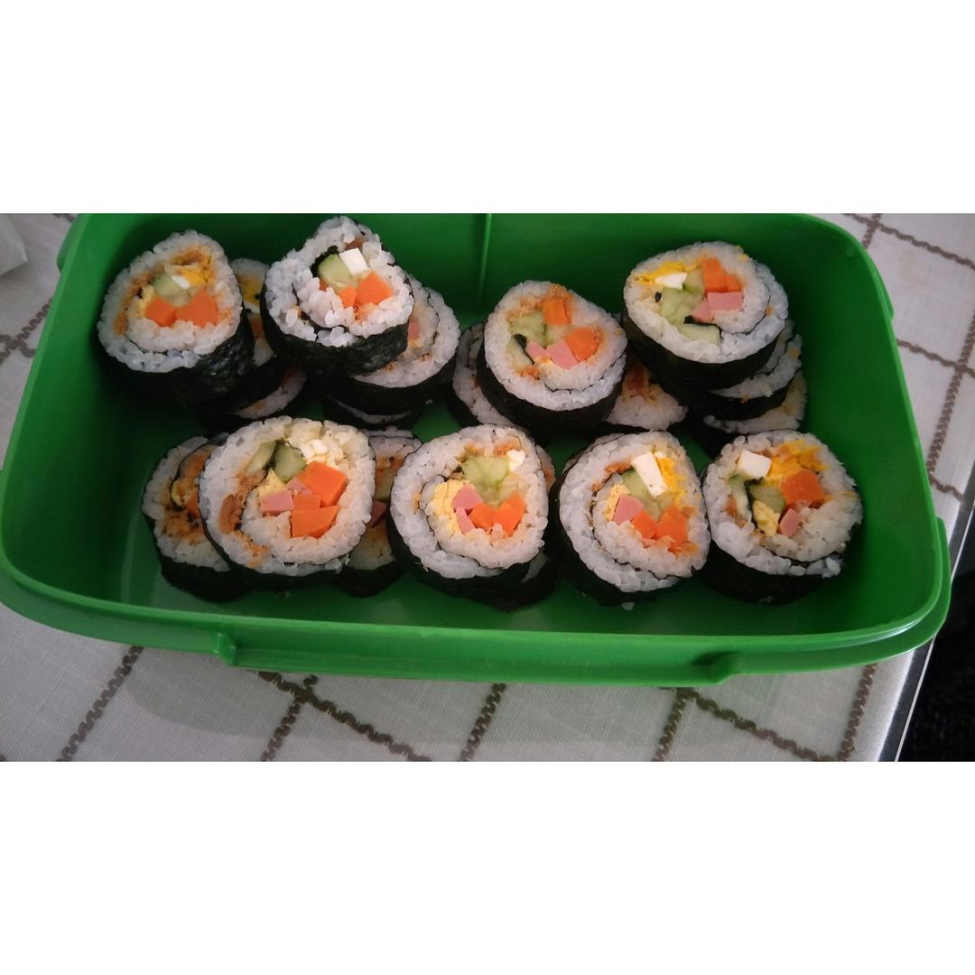 简单寿司/鸡蛋寿司/反转寿司/花样寿司/紫菜包饭