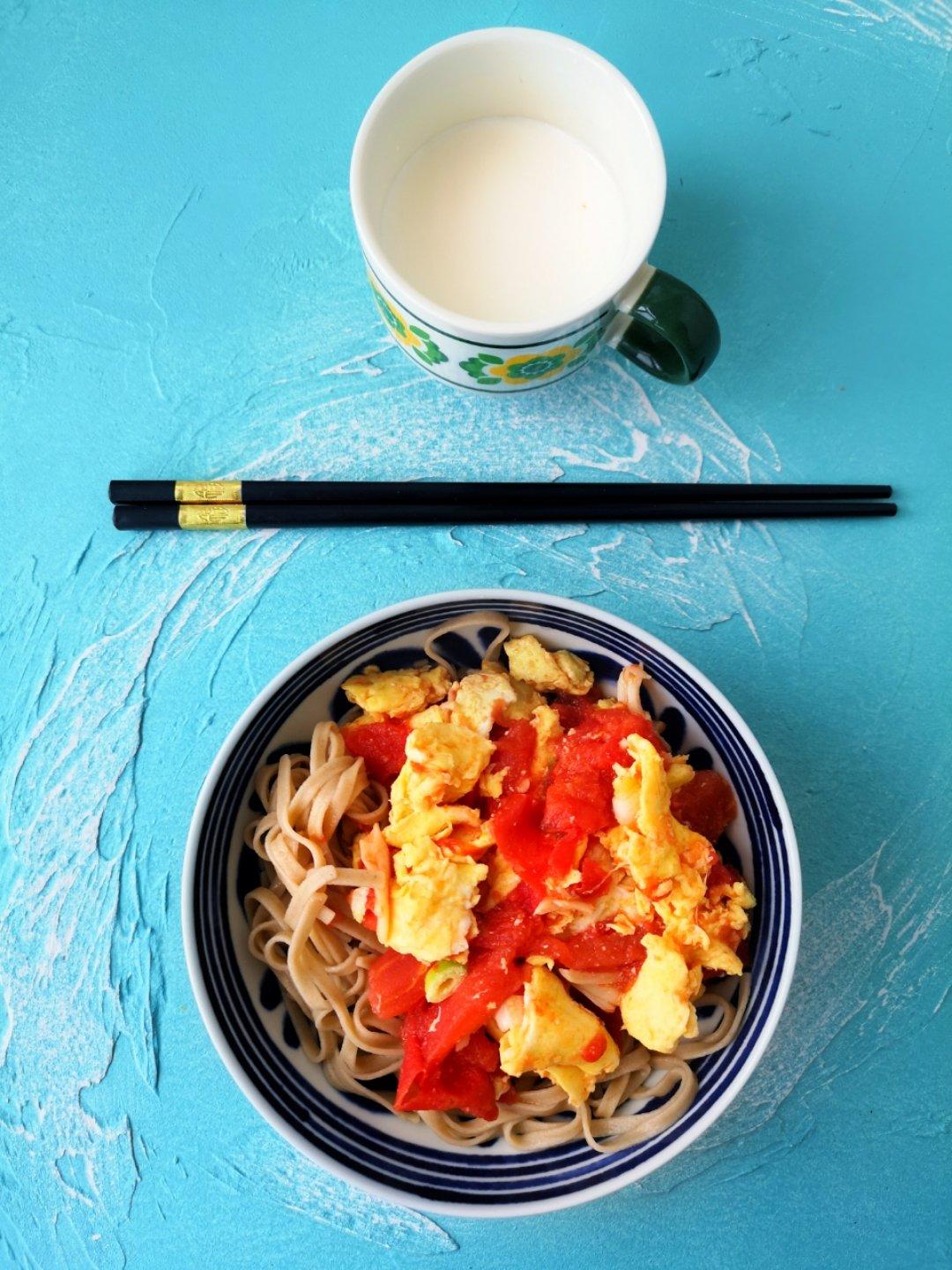 超级入味好吃的番茄鸡蛋面