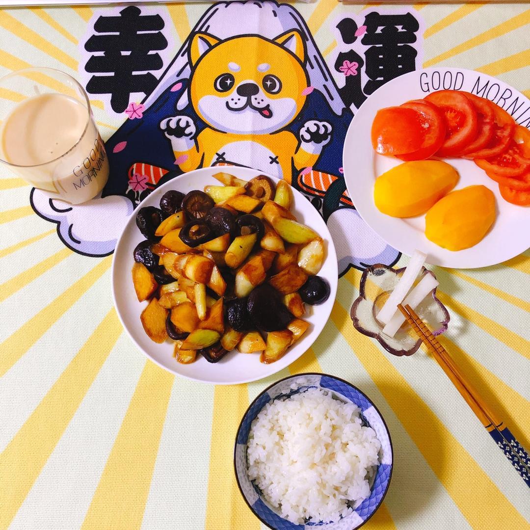 香菇油焖笋