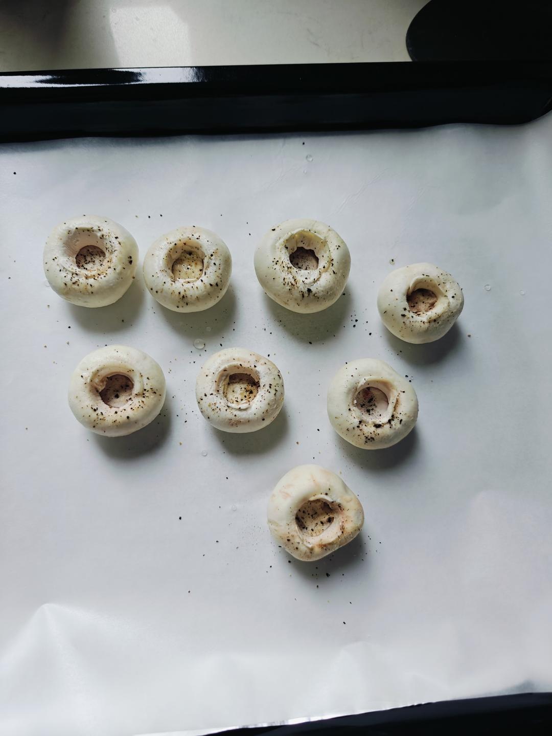 好吃，烤它！烤口蘑
