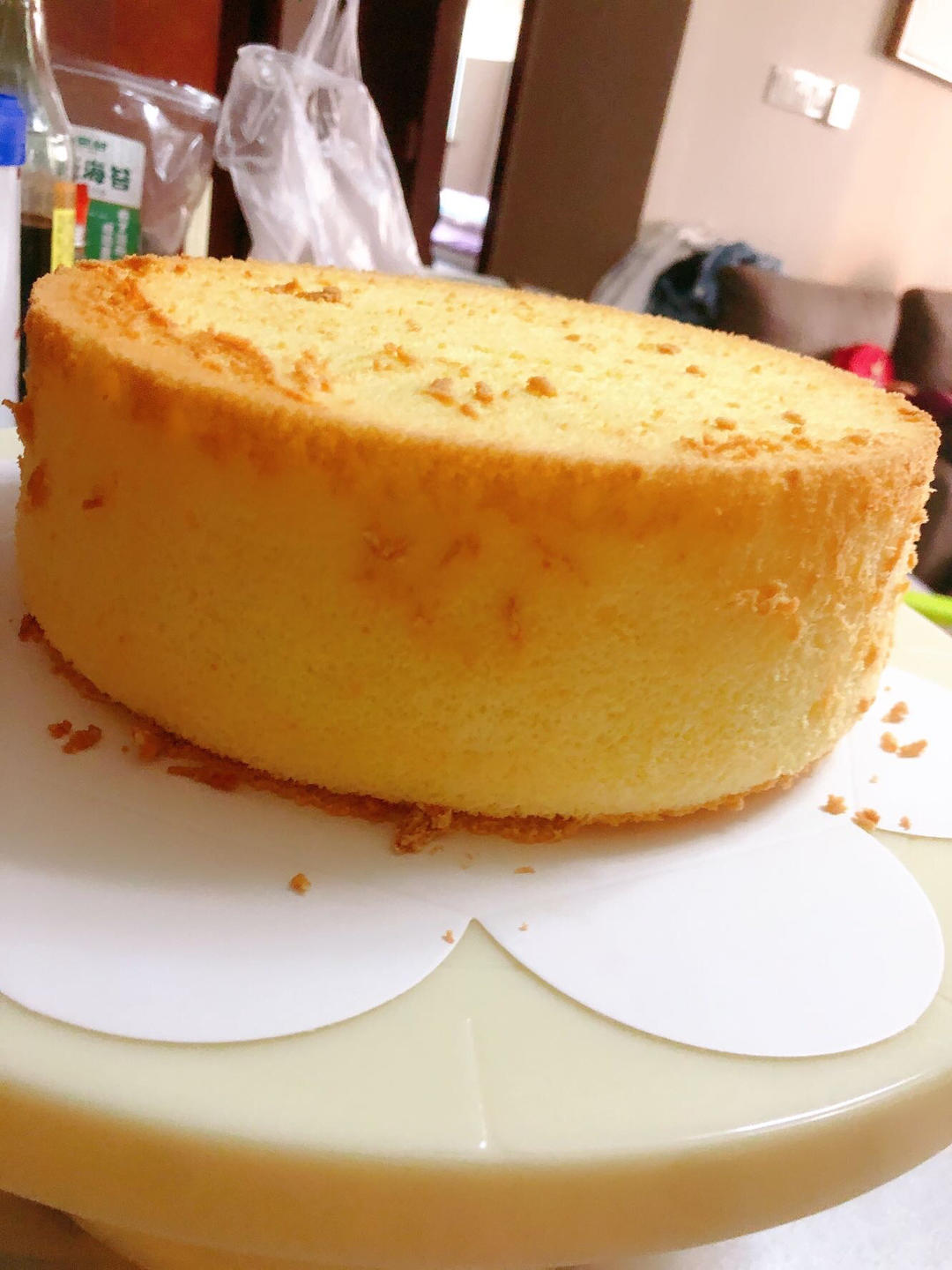视频菜谱:原味戚风蛋糕8寸戚风蛋糕不裂
