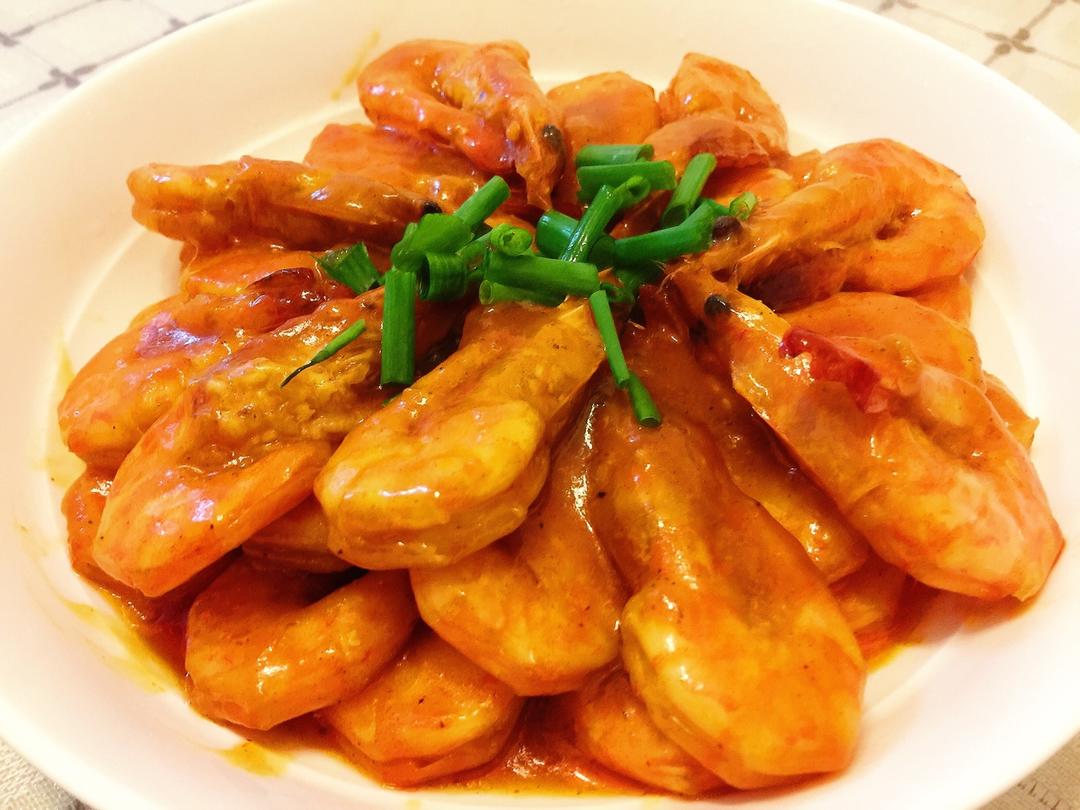 【中餐厅】晓明的即兴茄汁大虾『多图详解』