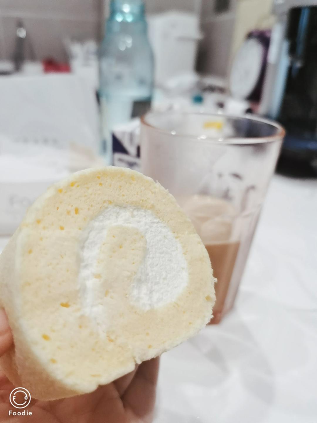 无油酸奶奶酪双享大理石蛋糕卷