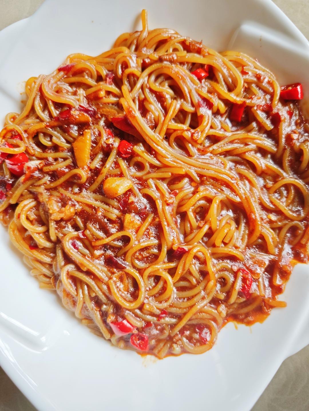 蚂蚁上树——肉沫粉条