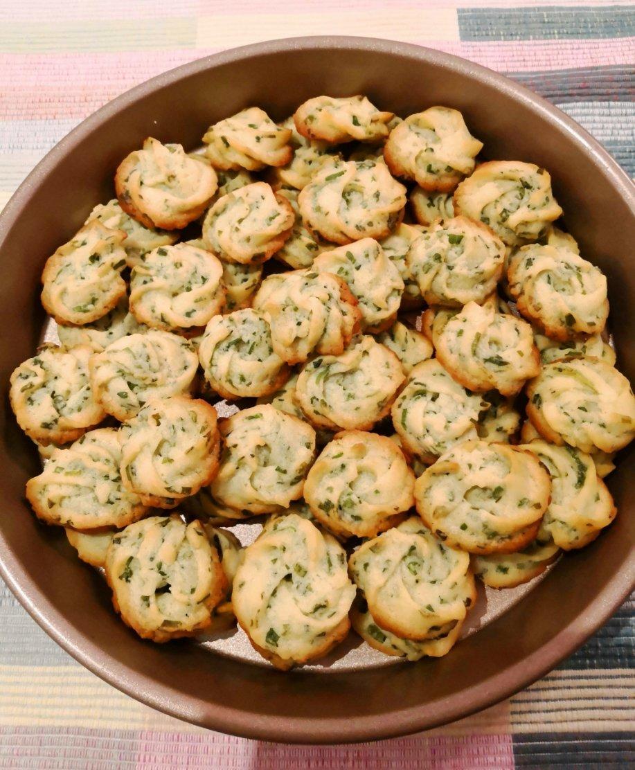 葱香曲奇——酥脆的咸味饼干