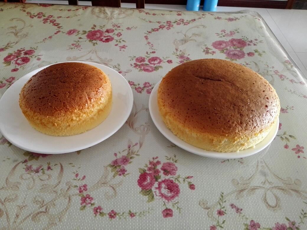 戚风蛋糕（奶粉版）的做法