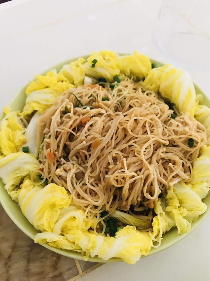 蒜蓉粉丝娃娃菜
