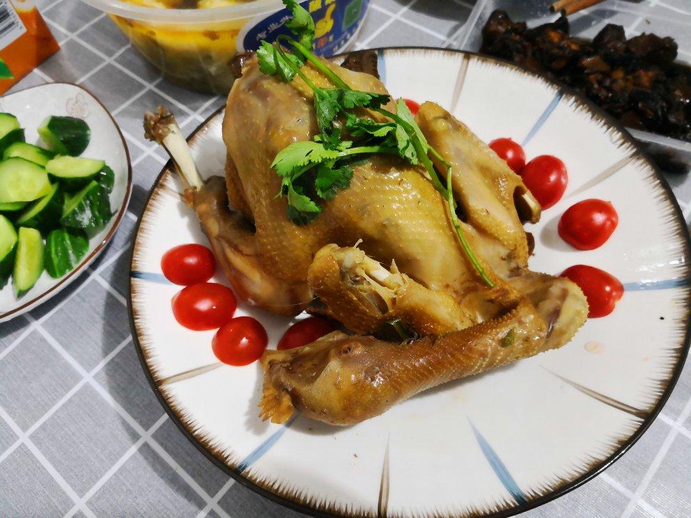 香葱焗鸡