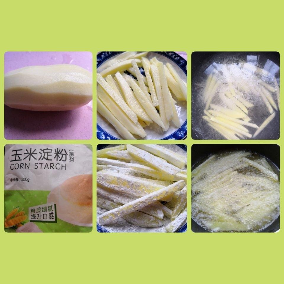 自制炸薯条