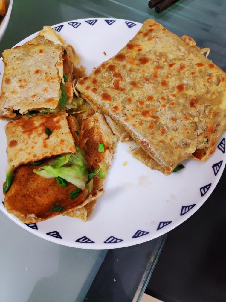 家庭版煎饼果子的做法