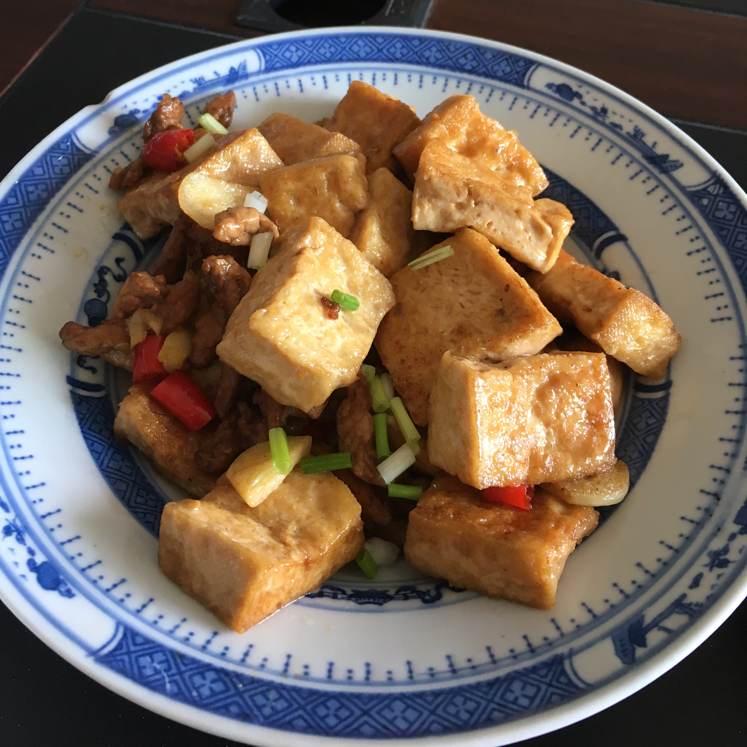 蚝油煎豆腐