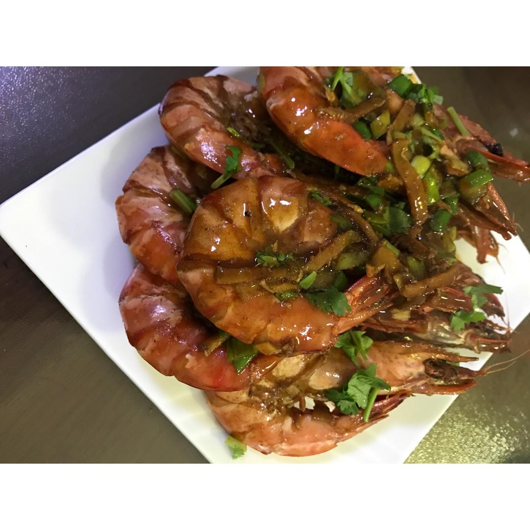 阳阳版油焖大虾