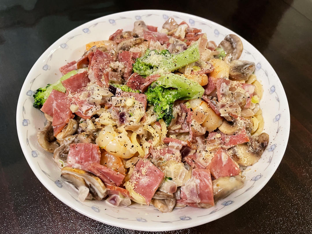 奶油培根意大利面 - Creamy Beacon Linguine