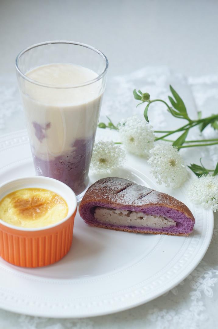 芋泥奶茶（芋圆超Q）｜再来一杯