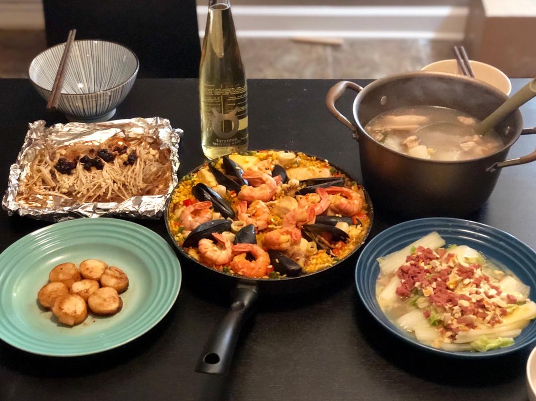 正宗paella 西班牙海鲜饭