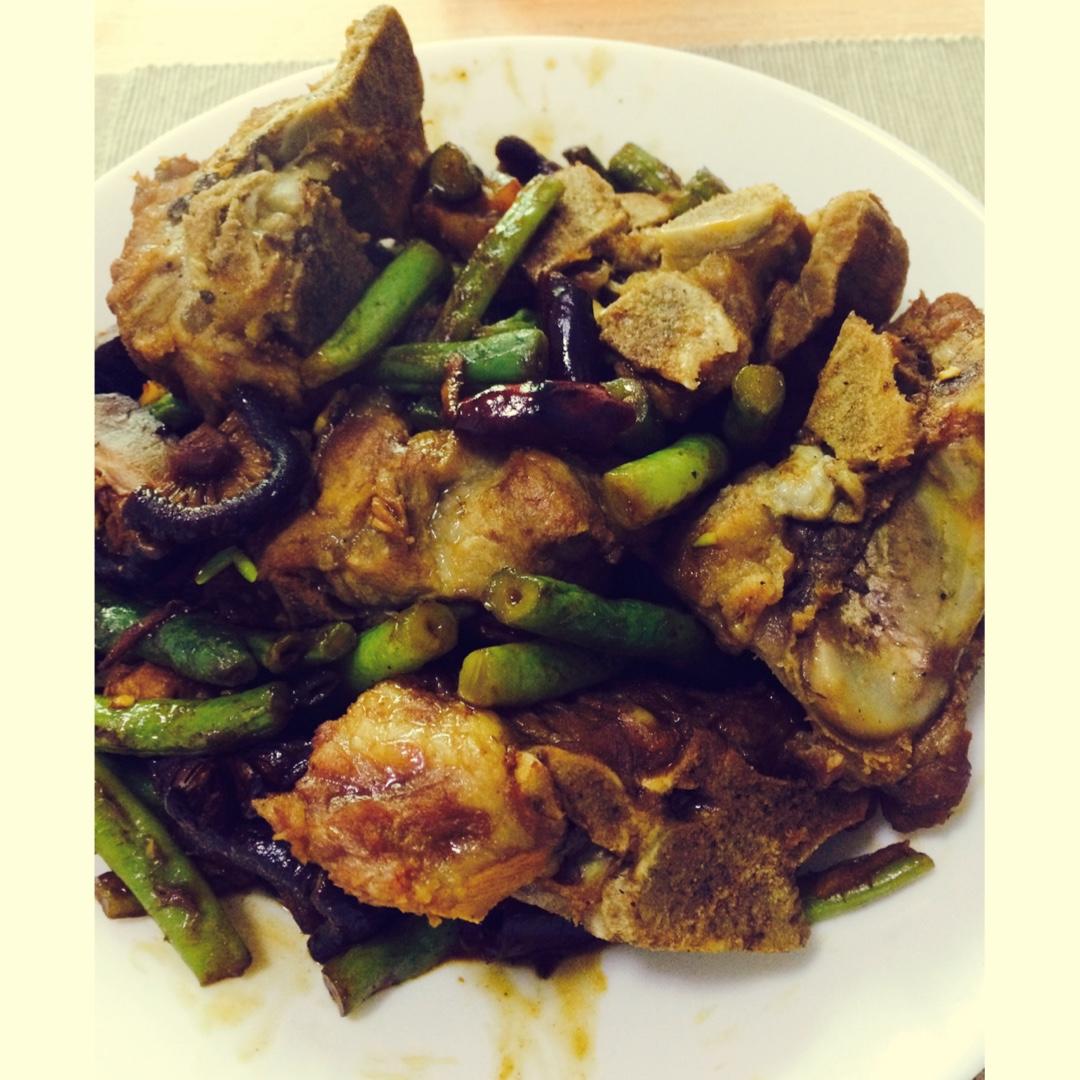 排骨炖豆角
