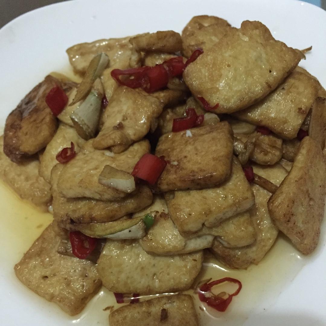 家常豆腐(彩椒版)