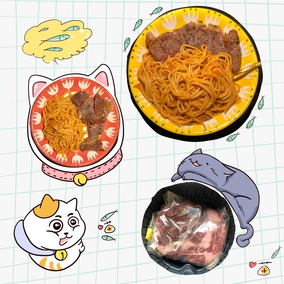 牛小蜜*小美 厚切牛排  低温慢煮