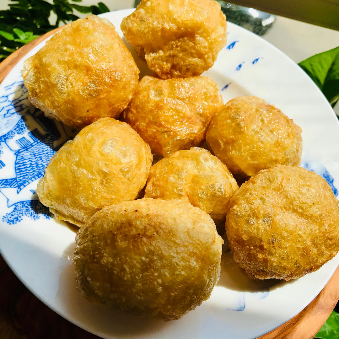 自制面筋、烤麸、凉粉、淀粉