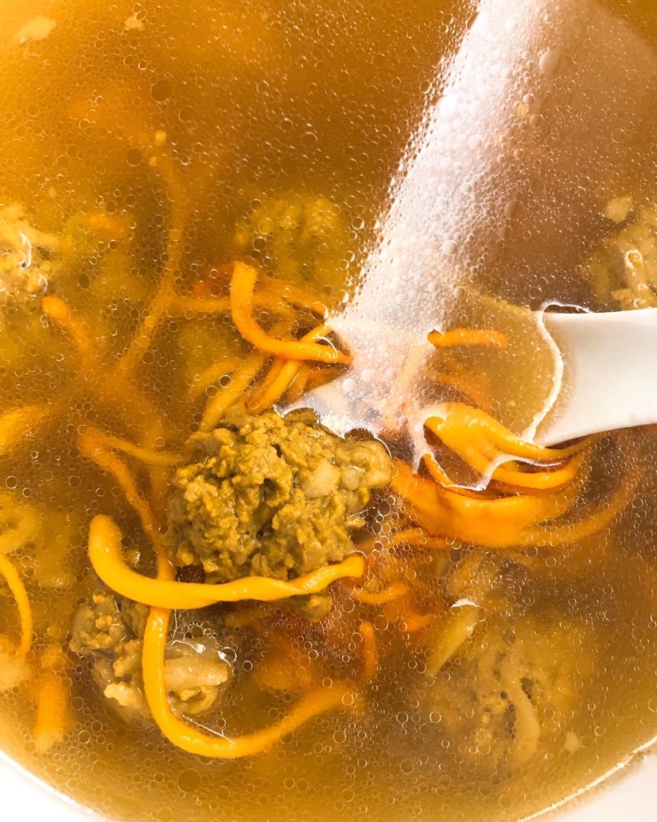 虫草花瘦肉汤
