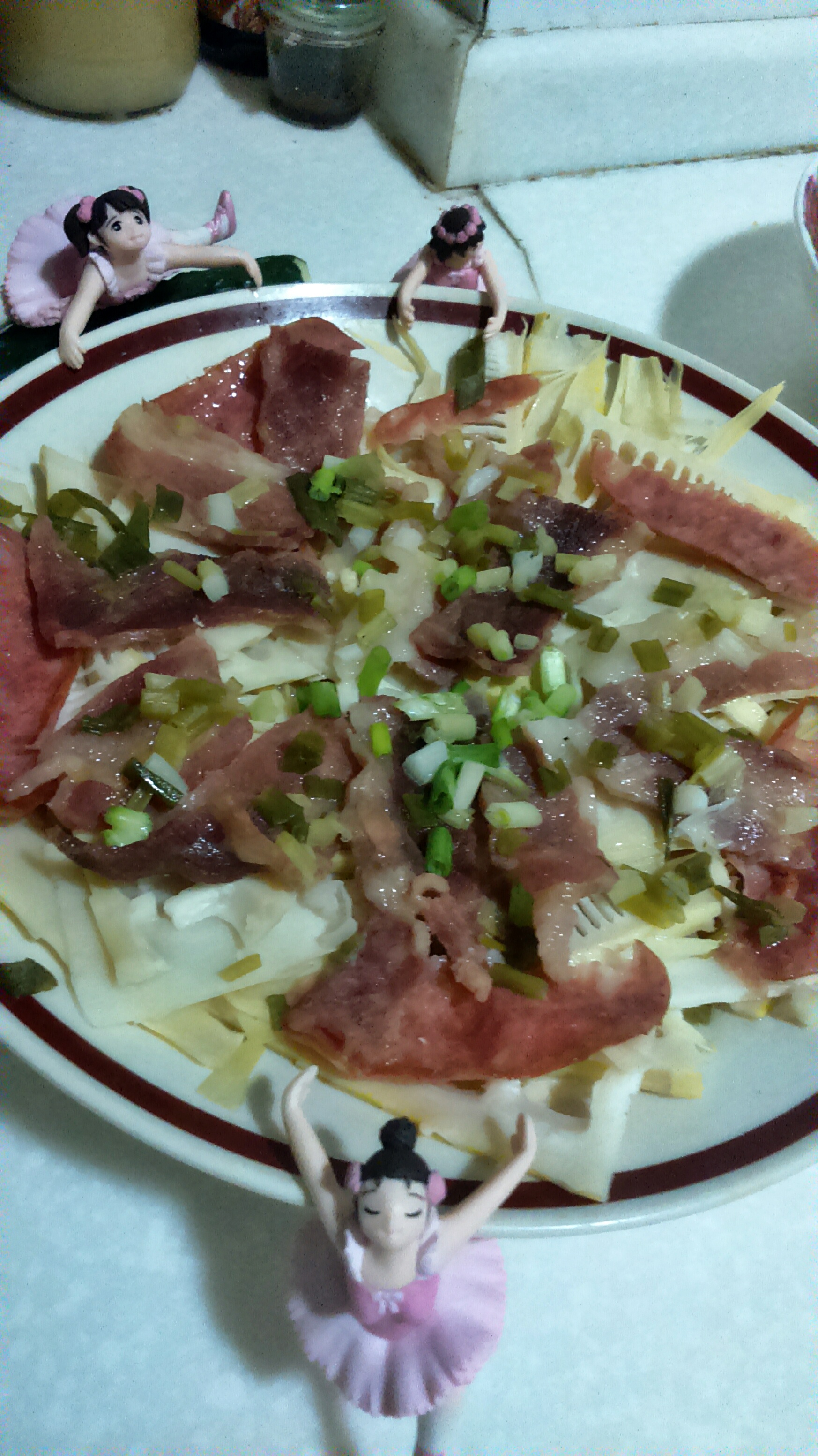腌肉蒸春笋