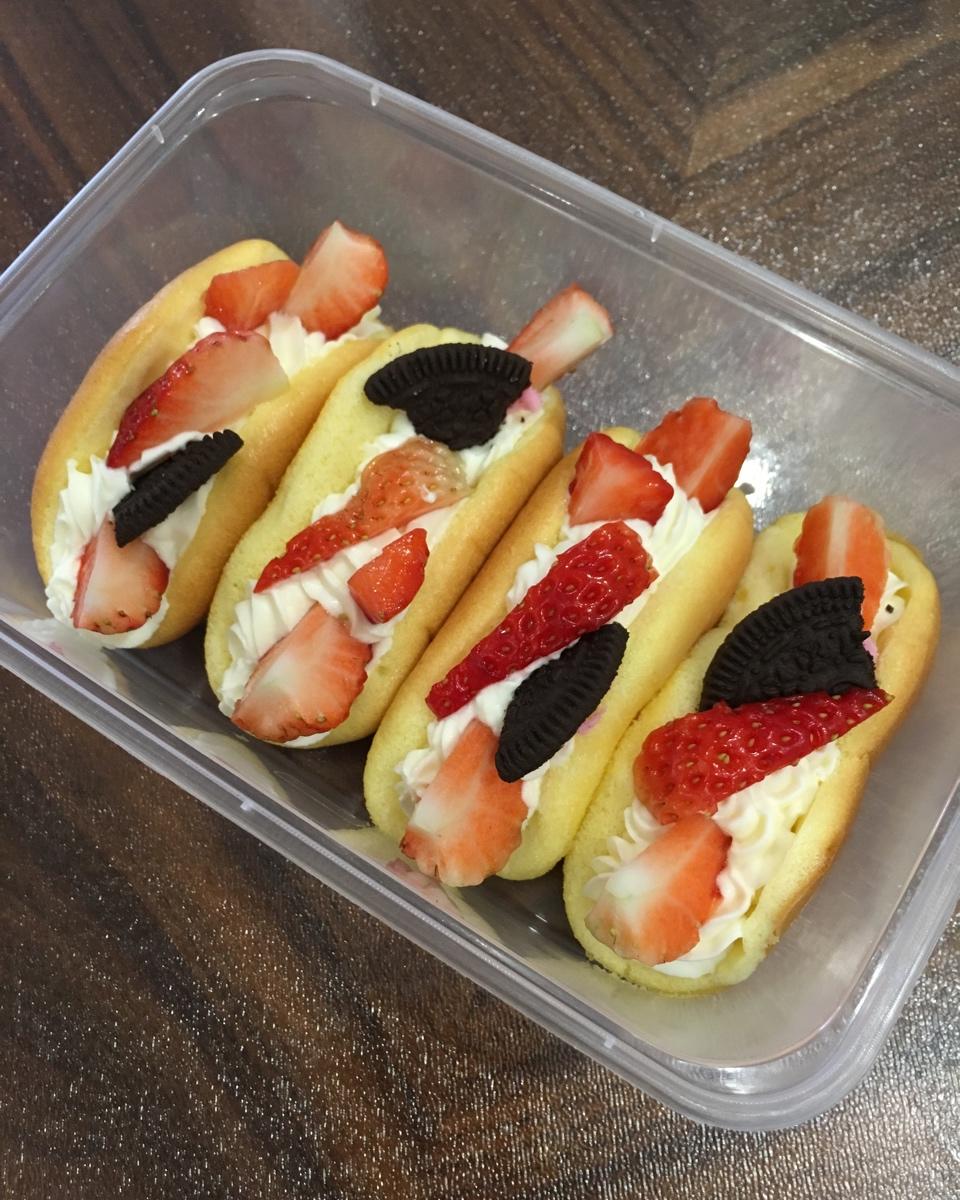 超详细草莓抱抱卷攻略，消耗奶油