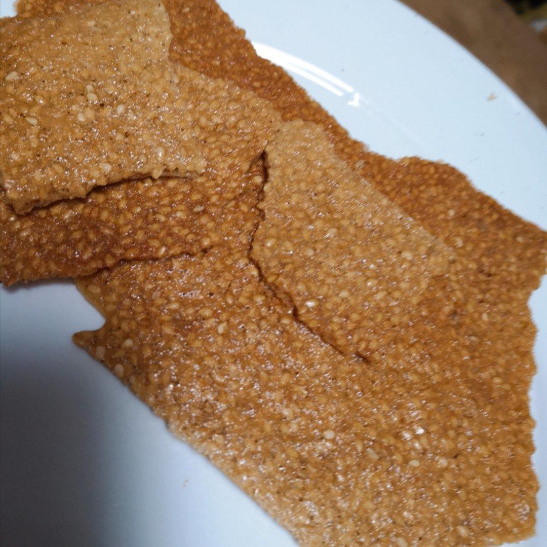蛋白芝麻薄脆饼干（失败率低的做法）