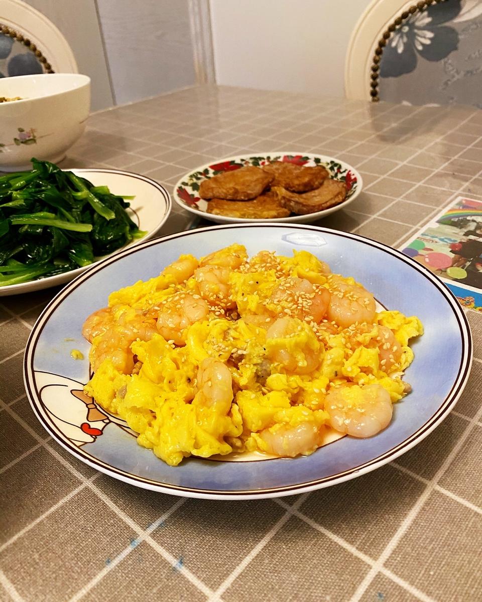 【虾仁滑蛋】超嫩滑，复刻茶餐厅经典