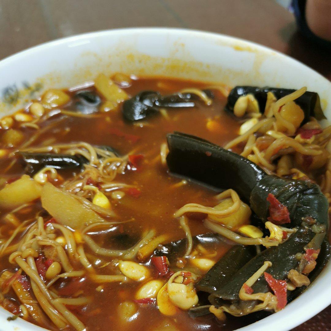烧土豆海带