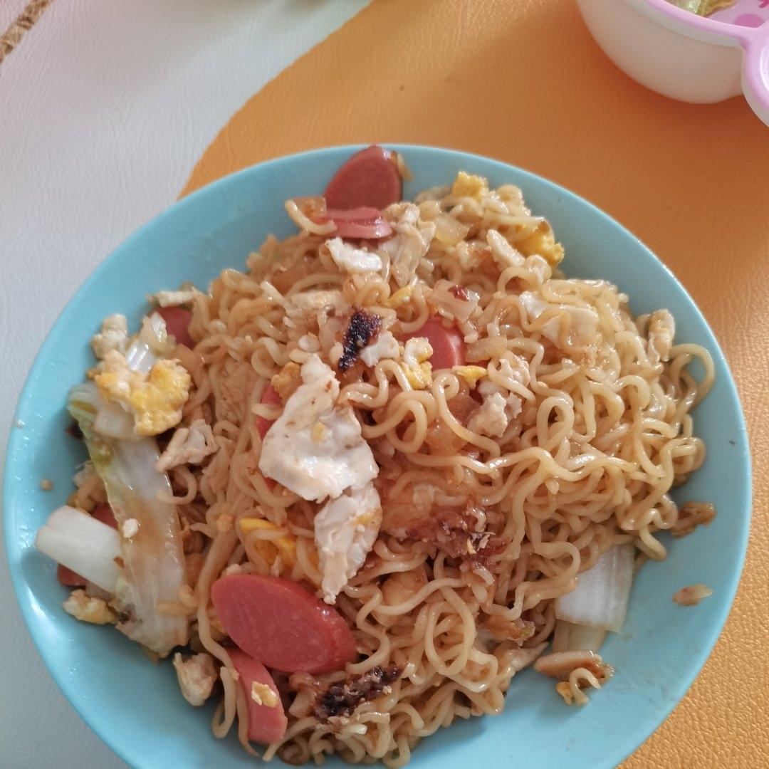 🍜最简单最好吃的家常炒面