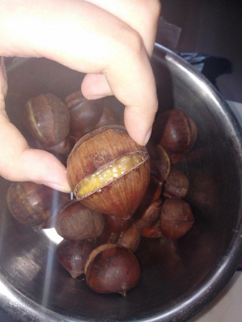 软糯可口的水煮板栗🌰（高压锅）