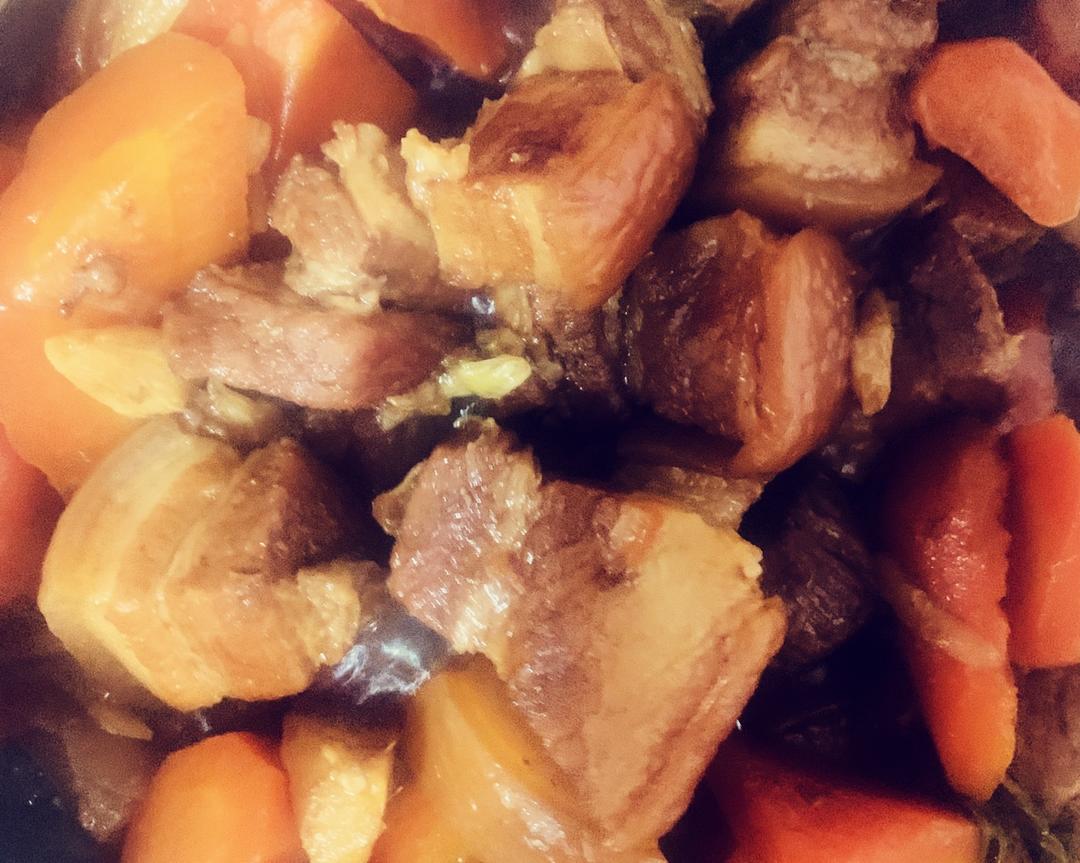 不加一滴油的红烧肉