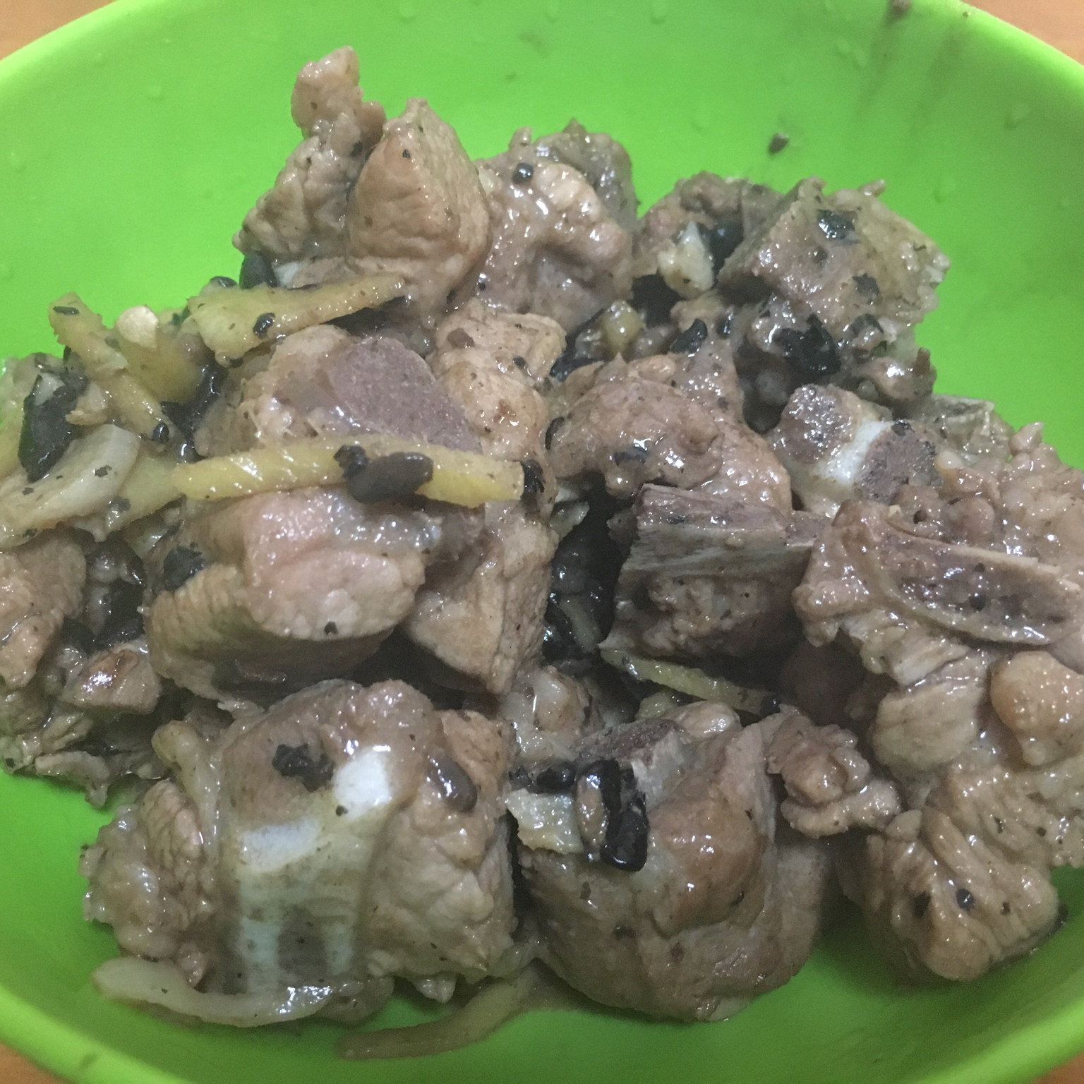 豆豉蒸排骨