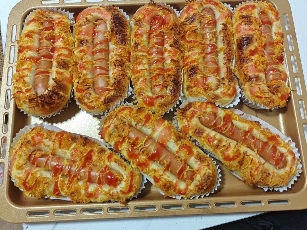 万能面包面团，一个面团解锁4款咸味面包