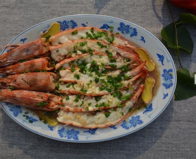 蒜蓉九节虾的做法