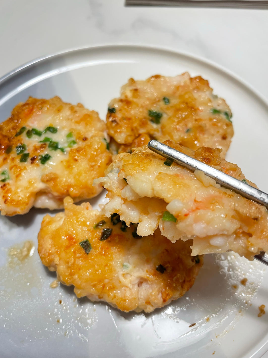 香煎虾饼