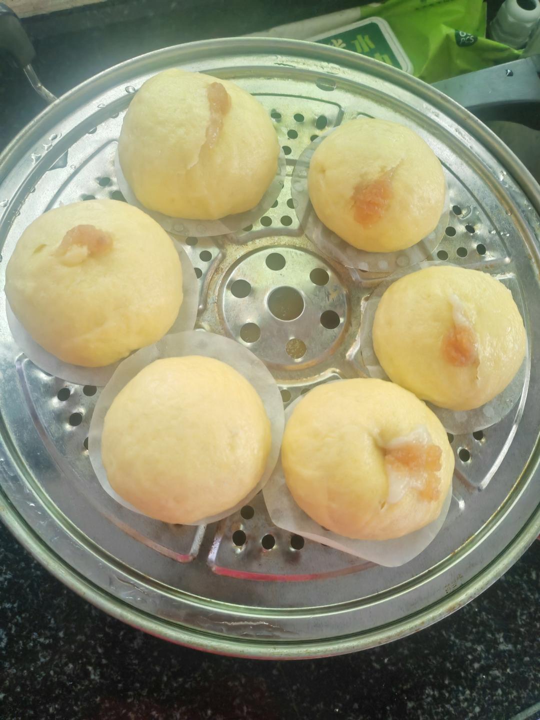 用汤圆做馒头，软糯香甜，这做法第一次见