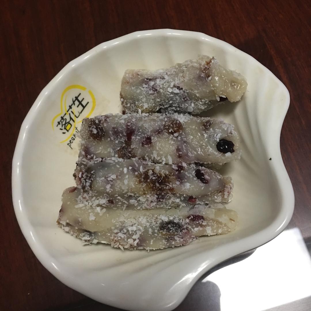 五分钟微波炉红枣年糕