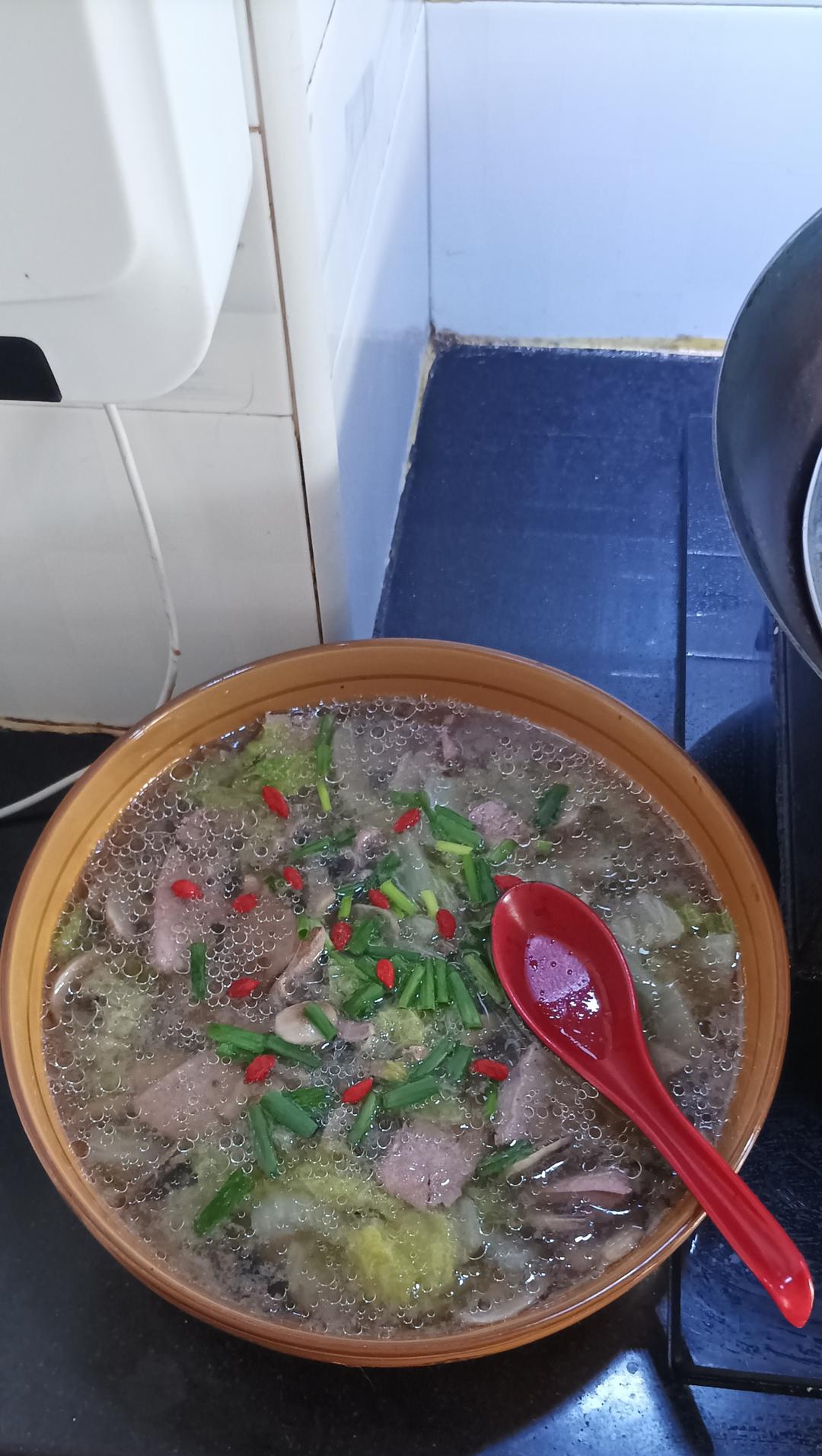 不腥的简易猪肝汤