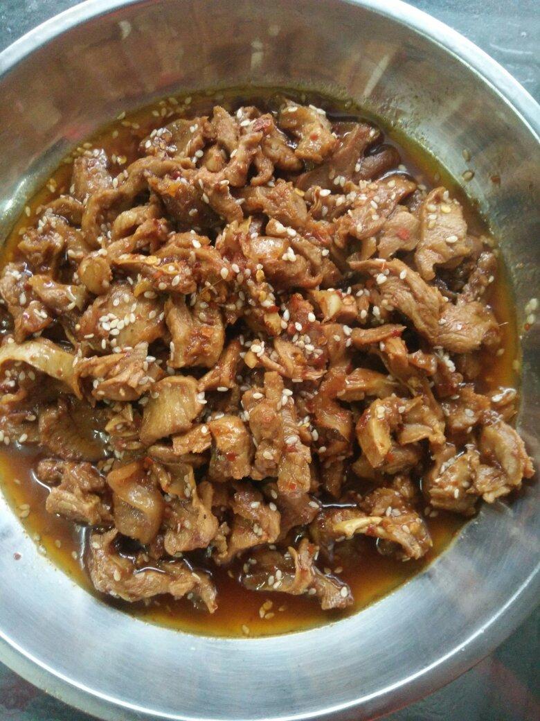 正宗湖南麻辣牛肉～