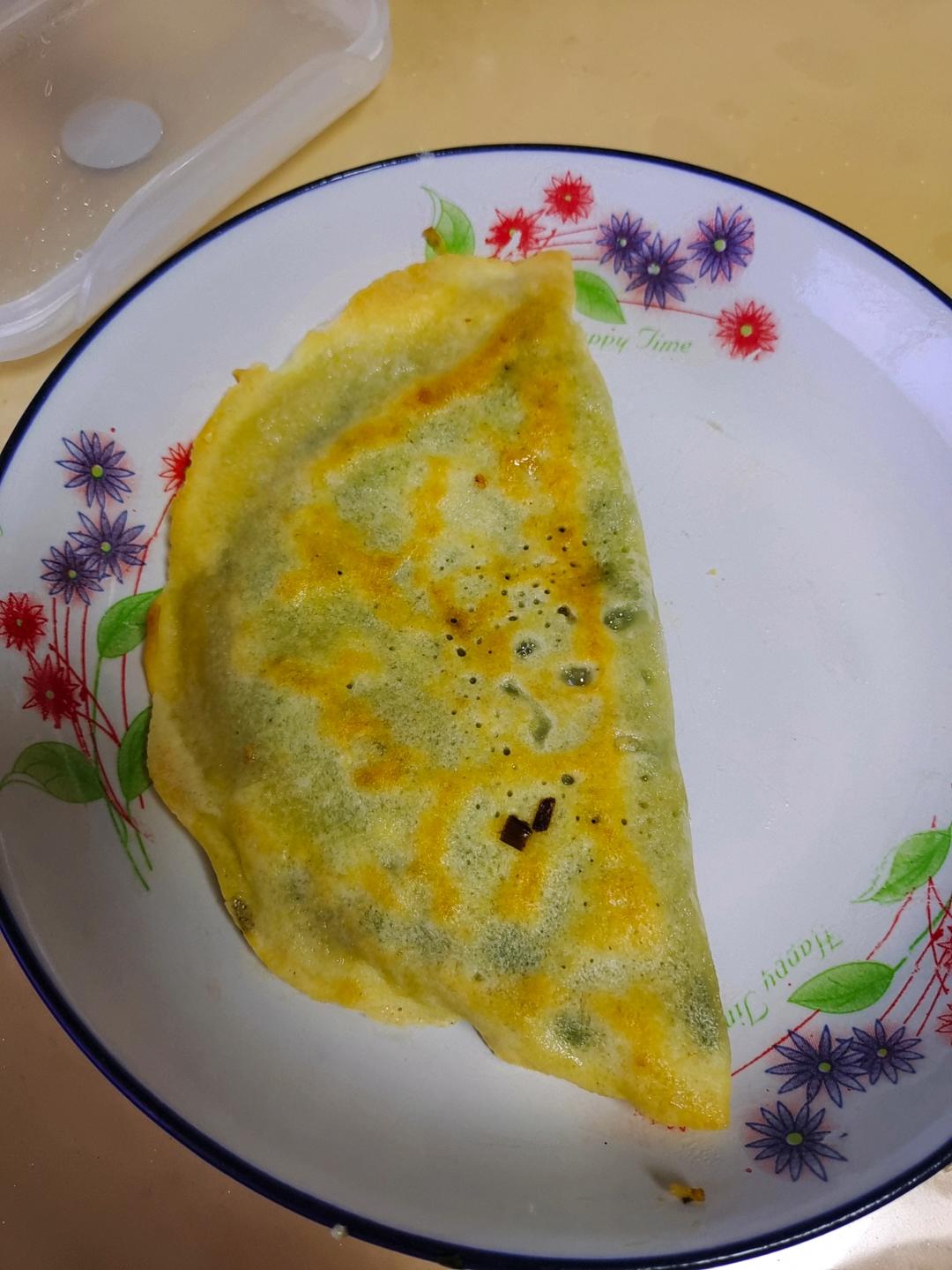 吹弹可破的韭菜盒子