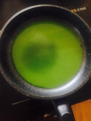 微甜抹茶法式薄饼—来自京都午茶时光的做法 步骤5