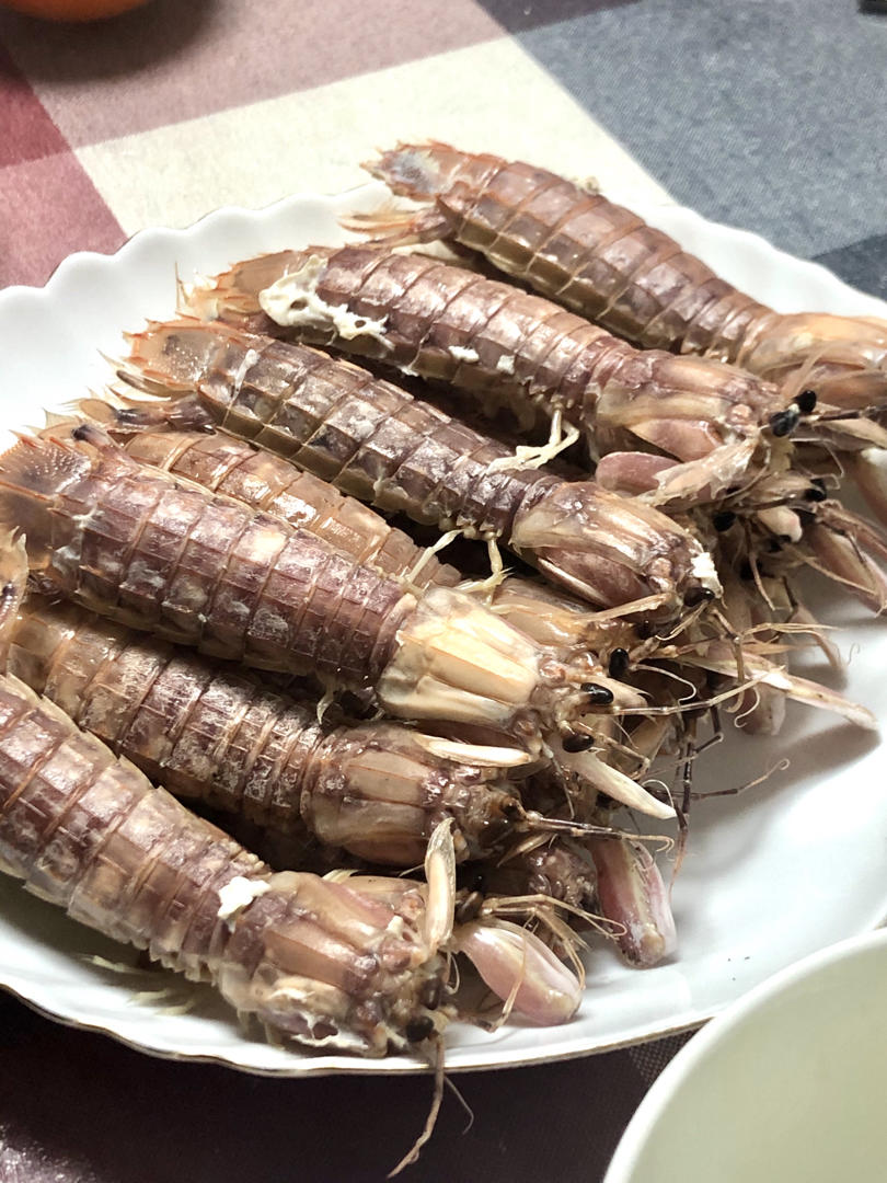清蒸，鲜嫩美味皮皮虾～